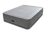 Intex 64414 - Fibertech comfortplush Colchón hinchable, 152 x 203 x 46 cm