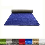 Césped artificial Roma 8mm 1x10m Azul | césped artificial de colores azul, rojo, blanco, verde. | Césped artificial ideal decoraciones de interior o exterior con fácil instalación