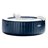 Intex Piscina de hidromasaje Bubble Massage de 216 x 71 cm, para exteriores, con accesorios