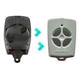 APRIMATIC TX4E compatible con APRIMATIC TX2M - Mando de Garaje Gris - Nuevo Modelo