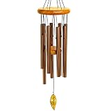 AILI Jardín Decoración de Exterior Carrillones Music Wind Chimes Tuning Metal Tubo de Aluminio para el hogar, Sala de Estar Balcón Jardín Puerta Carillón de Viento Carrillones (tamaño : 28 Inches)