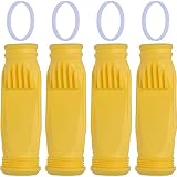 Poweka W69698 Diafragma para Zodiac Baracuda G3 G4 Robot Limpiafondos Piscina Automático con Anillo de retención W81600 (4 Piezas)