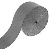 PrimeMatik - Rodapié Flexible Autoadhesivo 19 x 19 mm. Longitud 10 m Gris