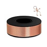 VIKSAUN Alambre de Aluminio para Manualidades, DIY Alambre de Joyería para Manualidades Al Deslustre para Manualidades con Abalorios (1mmx23m)
