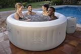 BESTWAY - Spa Hinchable Lay-Z-Spa Tahiti Para 2-4 personas Redondo 180x66 cm con Luces LED