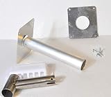 Smad Chimenea de Ventilación de Gas para Refrigerador de Propano para Caravanas RV Camper