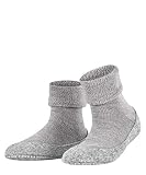 Falke Cosyshoe Lana pomos Antideslizantes 1 Par Calcetín Pantufla, OPACAS, Gris (Light Grey 3400), 37-38 para Mujer