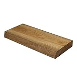 Holtaz Estante de Pared, Estante de Pared de Madera Estante Flotante Acabado con Roble Longitudes 80cm