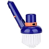 TOPINCN Cepillo De Limpieza para Piscina con Cerdas Finas, Tamaño Pequeño Y Compacto