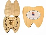 Caja para Guardar Dientes para Niños y Niñas en Español, El Ratoncito Pérez, Caja de Madera para Dientes de Leche, Recuerdo Infancia