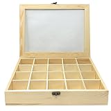 Acan Todo menaje-Caja de Madera con 20 Compartimentos