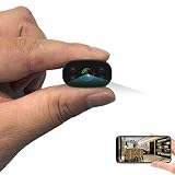 Cámara Espía PNZEO W3 HD1080P Mini Cámara Oculta Portátil WiFi Cámara IP de Seguridad IR Vision Nocturna Detección de Movimiento monitoreo Remoto