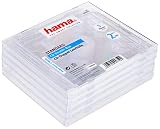 Hama 044752 - Caja para 2 CDs, 5 unidades, color transparente