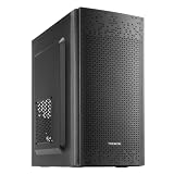 Tacens Anima AC6, Caja Ordenador Compacta Micro ATX, Frontal Malla Refrigeración, USB 3.0, Negro