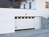 Puerta para garaje sección Iris (2500 x 2000 mm, blanca)