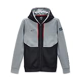 Alpinestars, Exotech Tech Hoodie , Sudadera, Brezo Gris, L, Hombre