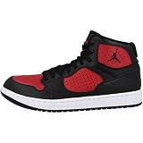 Nike Jordan Access, Zapatillas de Atletismo Hombre, Multicolor (Black/Gym Red/White 006), 42.5 EU