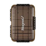 Caja para Aparejos de Pesca Caja Rectangular Resistente al Agua Visible Plástico Transparente para Pesca Señuelo Cebo Ganchos Caja de Almacenamiento Contenedor