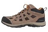 Columbia Redmond Iii Mid Waterproof Zapatillas para caminar para Hombre, Marrón (Cordovan, Elk), 46 EU