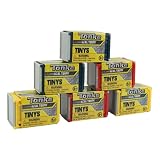 Tonka Tinys Rolling Tiny Real Tough Vehículos con caja de persiana apilable para cochera, paquete de 6