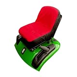workingHOUSE Funda Protectora para Asientos de Tractores y cortacésped Funda Protectora para Asientos de Tractor y cortacésped - Duradero, Resistente a la Intemperie y Repelente al Agua (Rojo)