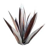 XXXXW Estatuas para Jardín DIY Artificial Tequila Estatua Rústica Jardin Agave Planta Patio Decoraciones Decoraciones Metal Tequila Escultura Outdoor Tuin Decoración Figurines para Jardín