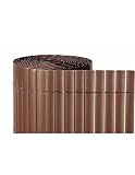 Faura - Cañizo de PVC Doble Cara 1600gr/m2 - Marron Teka | Seleccione LA Medida| Varias Medidas | 1,5x3m