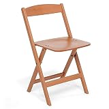 Foppapedretti Luna Silla Plegable, Madera, Nogal