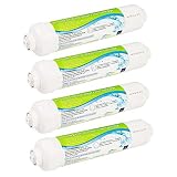 Aqualogis AL-QC10 Filtros Externos Universales para Nevera Compatibles con Samsung DA29-10105J, LG FSS 002, Daewoo, DD-7098, GE, Bosch, Beko (4)