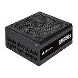 Corsair RM850x 80 PLUS Gold Fuente de Alimentación 850 Vatios ATX Totalmente Modular (Ventilador con Levitación Magnética de 135 mm, Condensadores Japoneses, Amplia Compatibilidad) EU, Negro