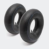 WilTec 2X cámara Aire Rueda segadora jardín cortacésped podadora 13x5.00-6 válvula Recta TR13