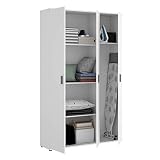 HOMEKIT Armario Multiusos 3 Puertas, 116x190x35cm