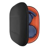 Geekria UltraShell Estuche Compatible with JBL Tune 510BT, Tune 660 BTNC, Tune 560BT, Tune 500BT, E45BT Auriculares, con Bolsa viajera Protectora de Repuesto con Espacio para Accesorios(Negro)