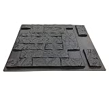ZoSiP Jardinería Pavimento Encofrado Celosía de Hormigón Pared de ladrillo del Molde es Adecuado for hormigón Yeso de la Pared de Piedra Colas for la Piedra azulejo de la Pared Forma