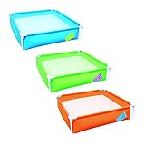 Bestway - Piscina infantil cuadrada, 122 x 122 x 30,5 cm