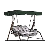 ZXD Toldo De Columpio Patio Al Aire Libre Hamaca For 2 Y 3 Plazas Tamaños, Impermeable UV Bloqueo Parasol Easy Clean Tela Porche Columpio Toldo (Color : 190x135)