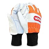 Oregon Guantes de Motosierra Anticorte, Protección de la Mano Izquierda – Talla L (Talla 10) (91305L)