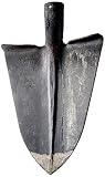 FALCI 249970 – 40L Pala a Punta con RISVOLTO, Laminado, Gris