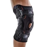 Shock Doctor Ultra Soporte para Rodilla con Bisagras Bilaterales, Hombre, Negro,  40.1 – 43cm