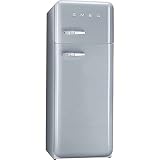Smeg FAB30RFS Independiente A++ Plata nevera y congelador - Frigorífico (SN-T, 3 kg/24h, A++, Plata)