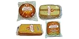 Caja Surtida para Desayunos | Sobaos Tradicionales | Bizcochos Pepitos al Huevo | Bizcocho Coc | Magdalenas Redondas | Ideal para Merienda y Desayunos