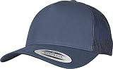 FLEXFIT Gorra Trucker Clásica, Gorra de Béisbol con 5 Paneles y Malla en la Parte Trasera, Ajustable y Cierre de Plástico, Gorra para la Cabeza, Unisex