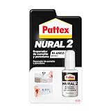 Pattex Nural 2 Reparador de esmalte y porcelana, esmalte permanente blanco para desconchados, golpes y rozaduras, esmalte profesional con múltiples aplicaciones, 1 x 50 g