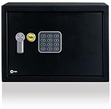 Yale YSB/200/DB1 - Caja Fuerte Gama Básica Pequeña, 200 x 310 x 200 mm