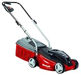 Einhell GE-EM 1233 - Cortacésped eléctrico (1250 W, altura de corte 5 niveles | 20-60 mm , ancho de corte 33 cm, hasta 300m² de jardín, 30L de capacidad de bolsa) (ref.3400192)