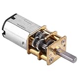 Nikou DC Motor del Engranaje, DC 6V del Esfuerzo de torsión 1: 1000 Caja de Engranajes del Motor Modelo Hobby (tamaño : 10RPM)
