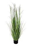 Arnusa Planta Artificial 120 cm para decoración Hierba de Pampa Decorativa