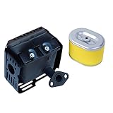 OxoxO Nuevo silenciador de escape con filtro de aire limpiador compatible con Honda GX160 5.5HP GX200 6.5HP motores/motores/generador de motor bomba de agua