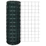 vidaXL Euro-Valla 25 x 1,5 m con Malla 76x63mm Malla Cerca Valla Acero Alambre