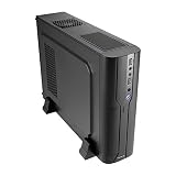 Tacens ORUM III, Caja de Ordenador Micro ATX, Ventilador Trasero 8cm, USB 3.0, Negro